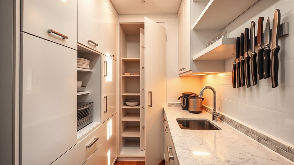 smart storage solutions for kitchens