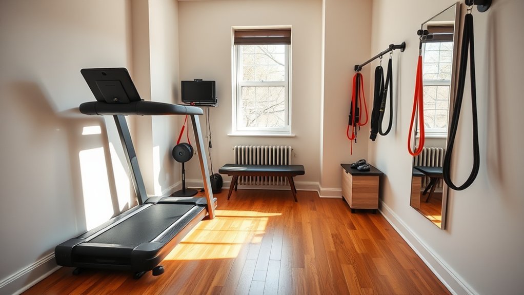 space saving gym strategies