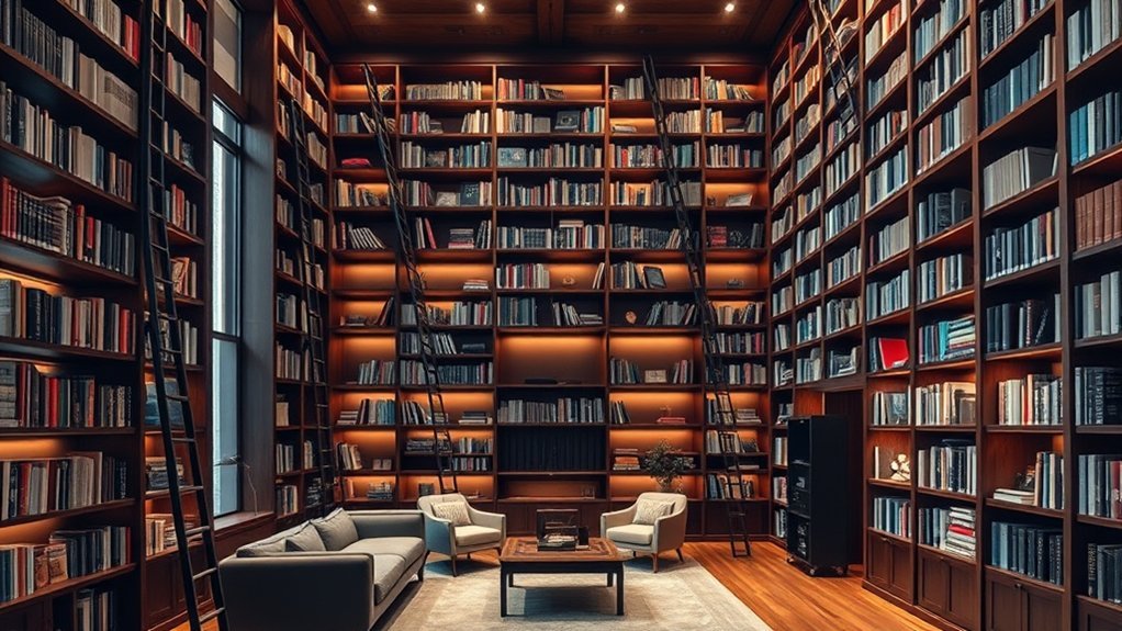 space saving library design strategies