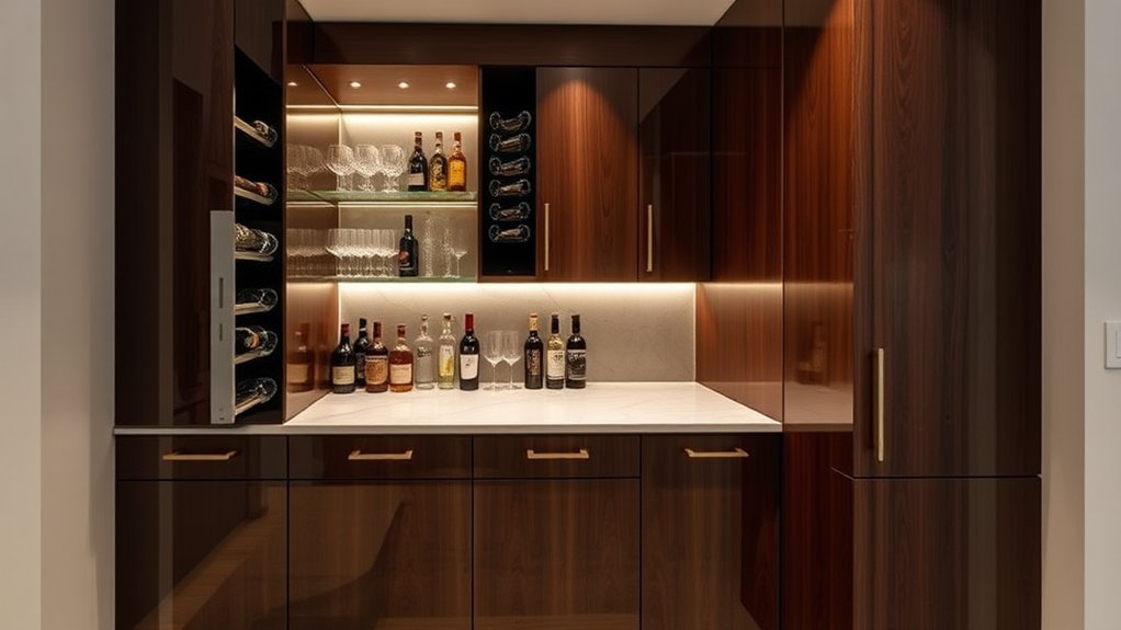 stealthy home bar solutions