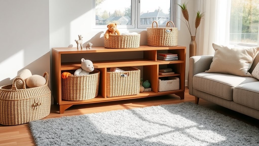 stylish baskets for organization