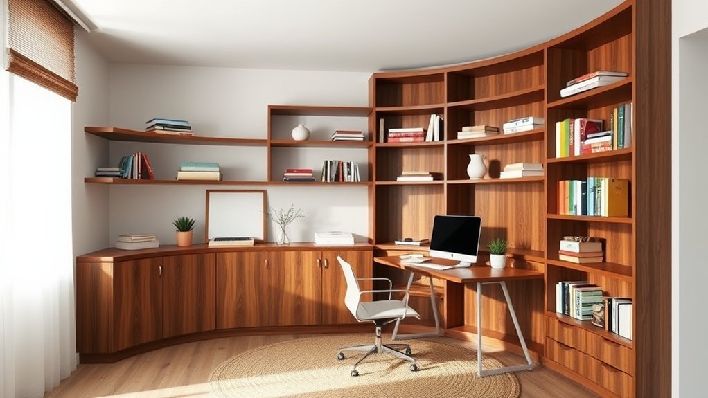 stylish corner bookcase solutions