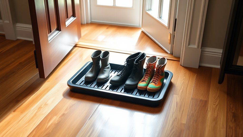tidy shoe storage solution