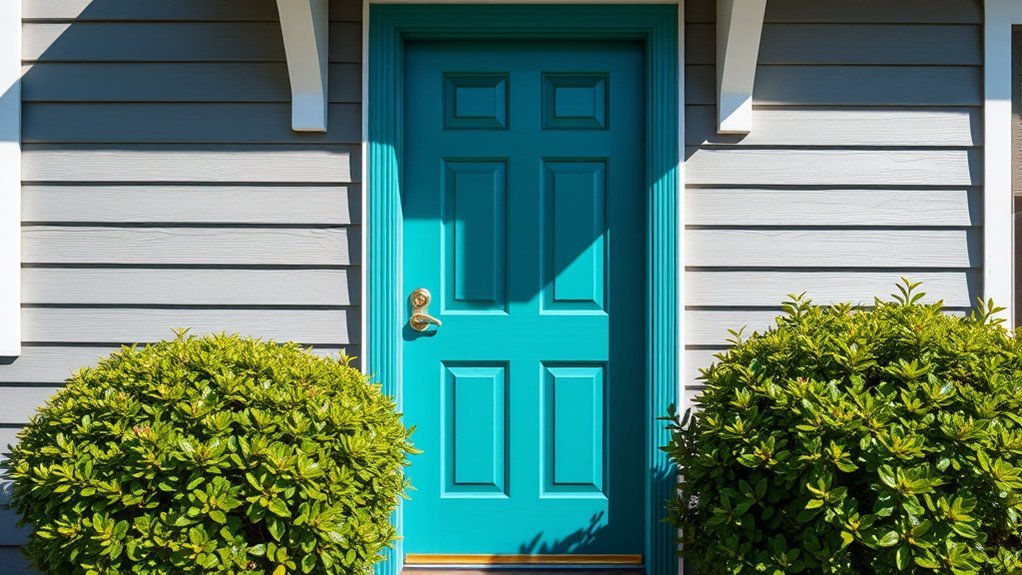 transform front door paint
