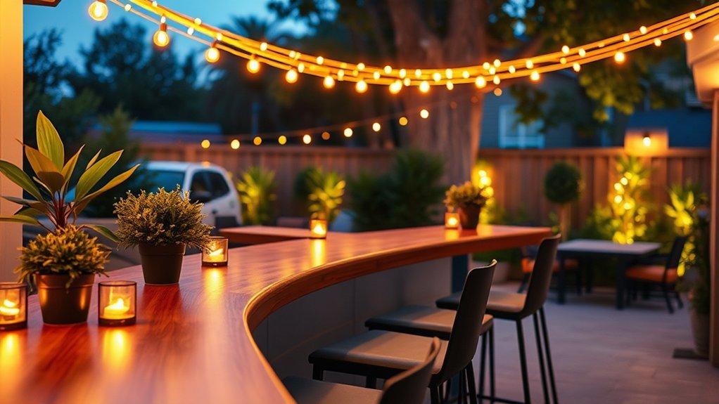transform outdoor bar ambiance