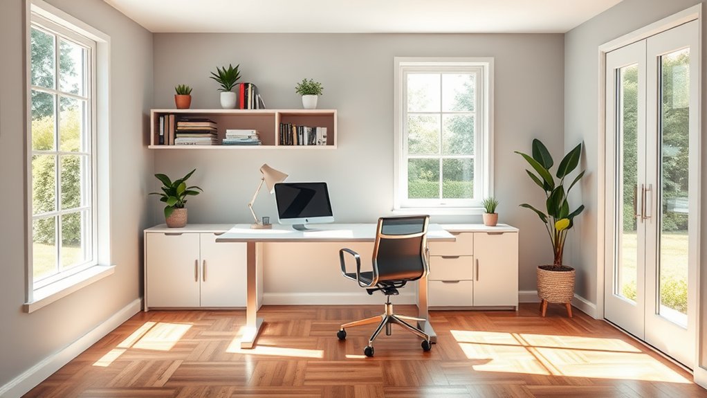 transform spare bedroom office