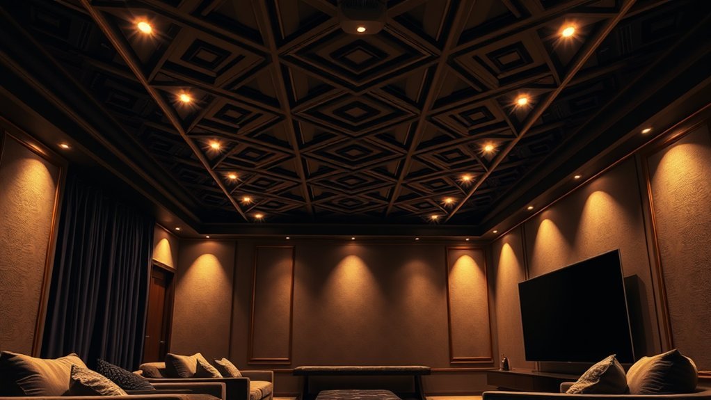 transformative ceiling and lighting