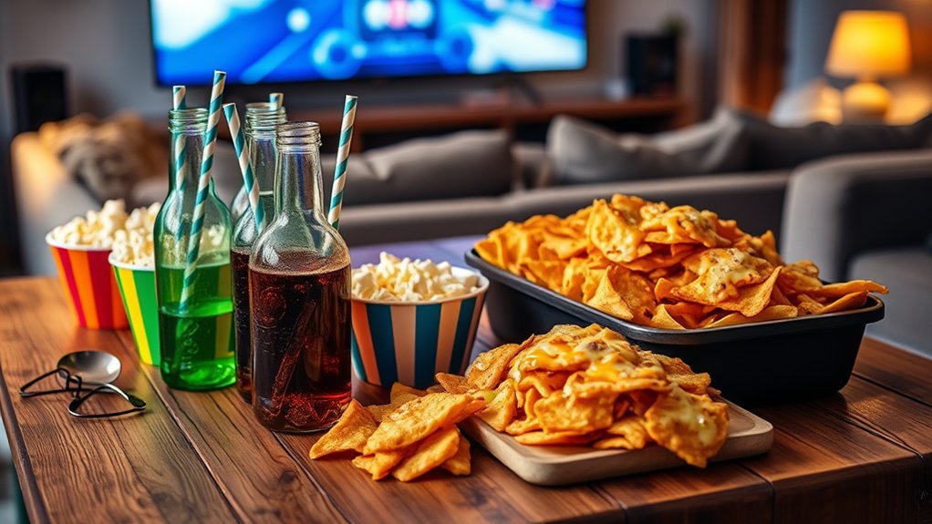 ultimate movie snack station