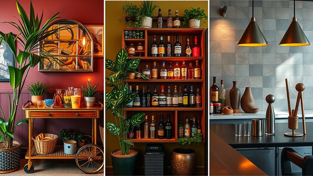 3 Eclectic Home Bar Ideas for a Unique Style