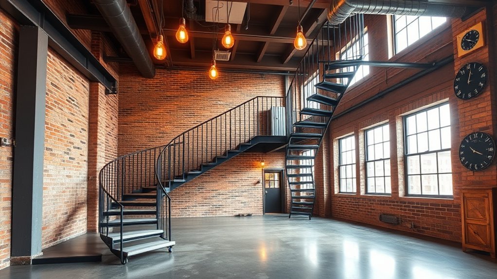 unique industrial loft design