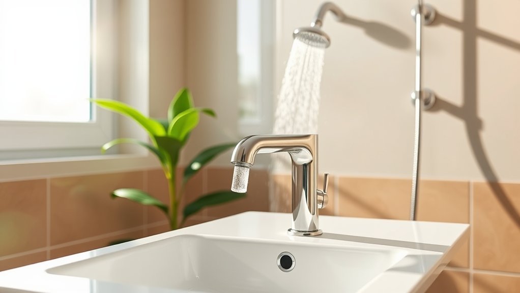 upgrade to low flow fixtures