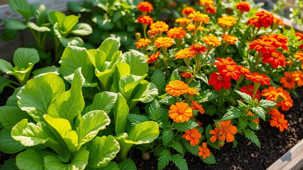 vegetable flower planting benefits
