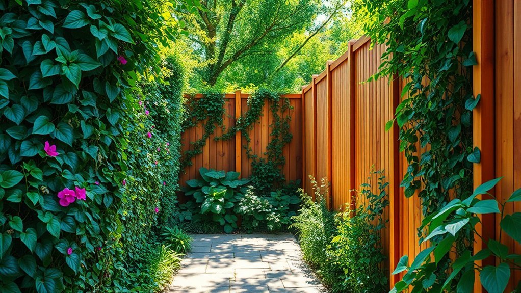 vertical privacy with trellises