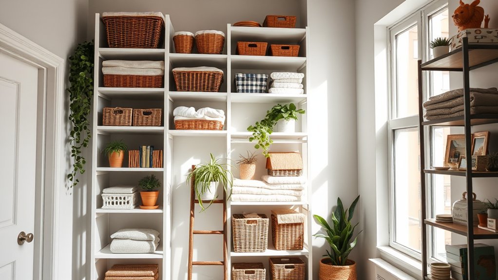 vertical storage solutions maximized