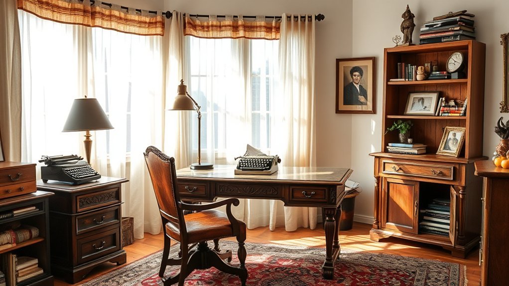vintage furniture for uniqueness