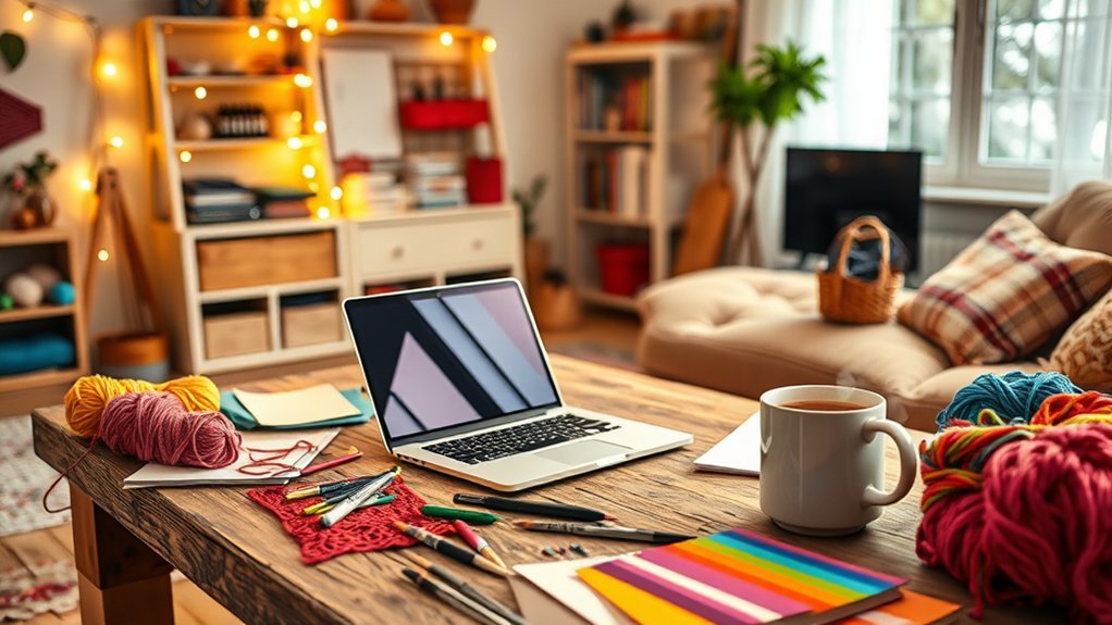 virtual creative arts session