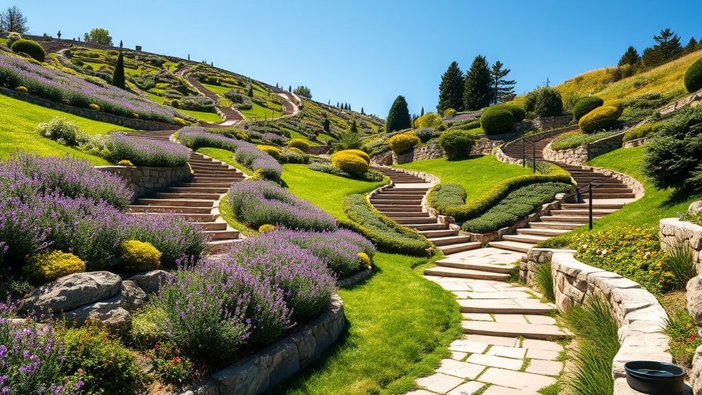 winding pathways enhance accessibility