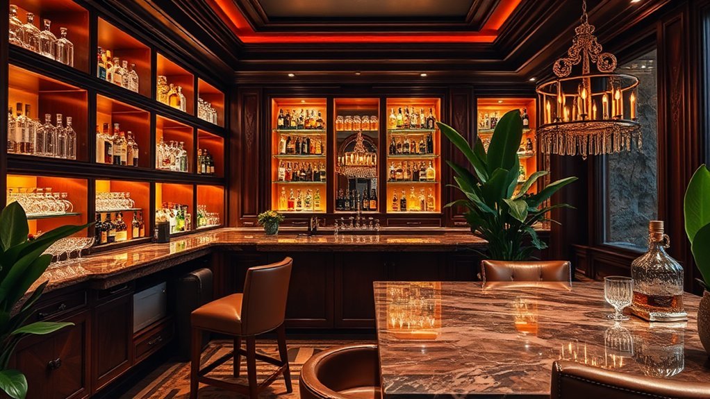48 Stunning Home Bar Rooms for Your Dream Design