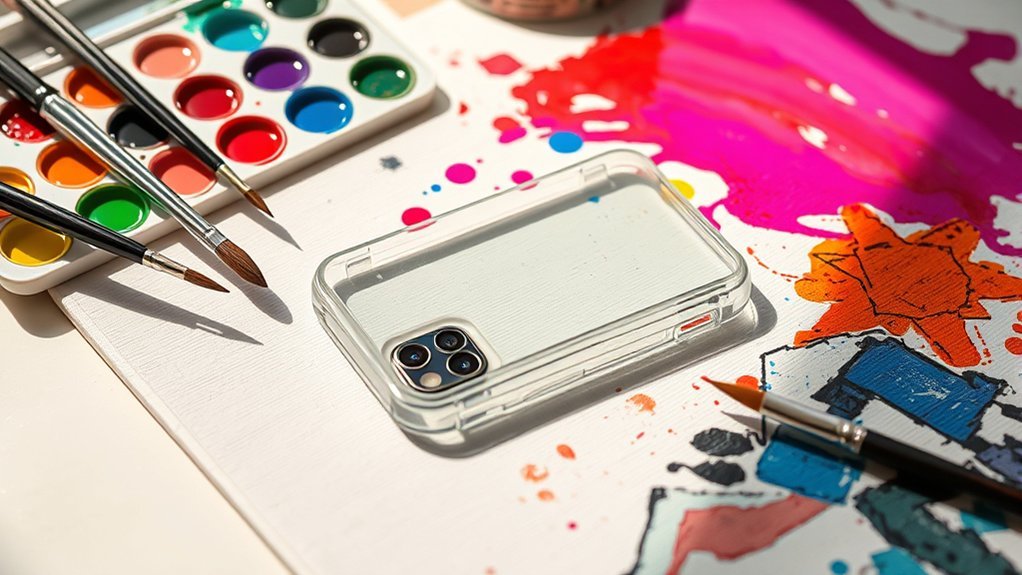 abstract art phone case