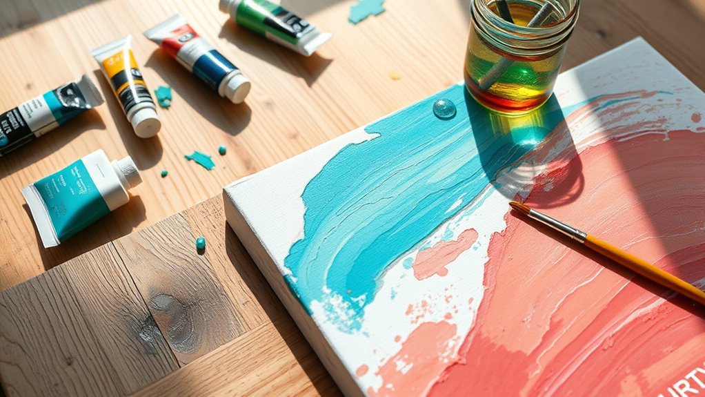 acrylic painting techniques tips