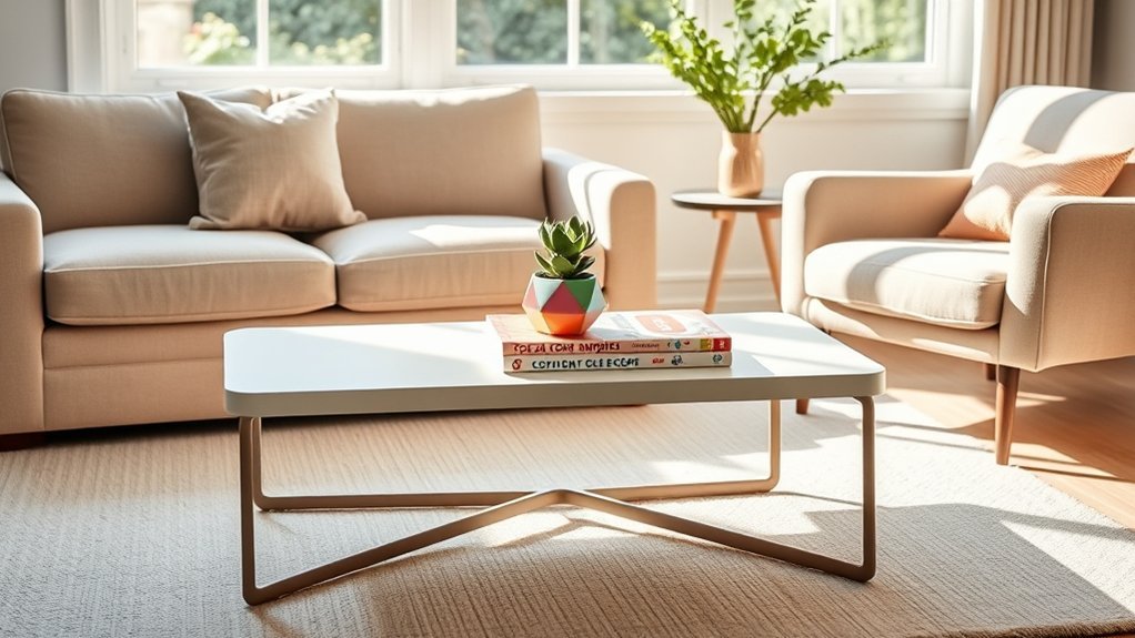 coffee table placement tips