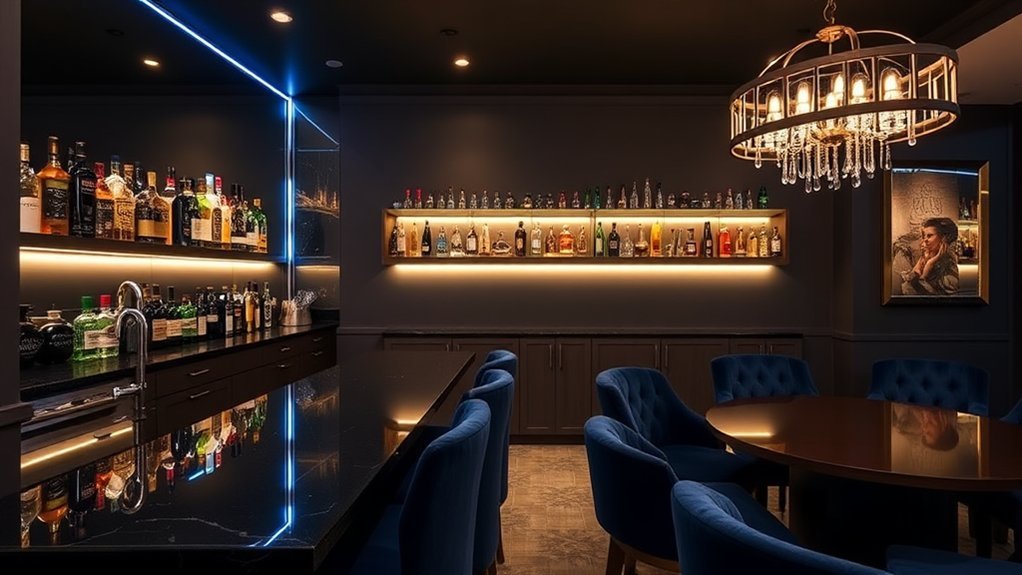 contemporary bar hosting essentials