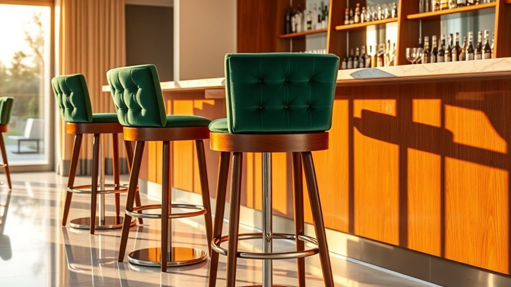 coordinate bar stool aesthetics