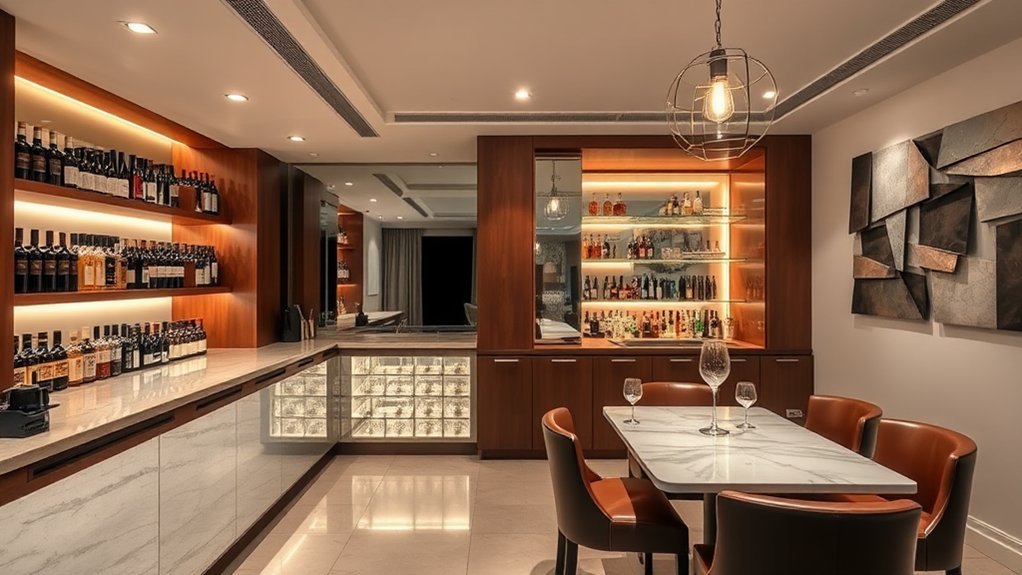 creative home wine bar