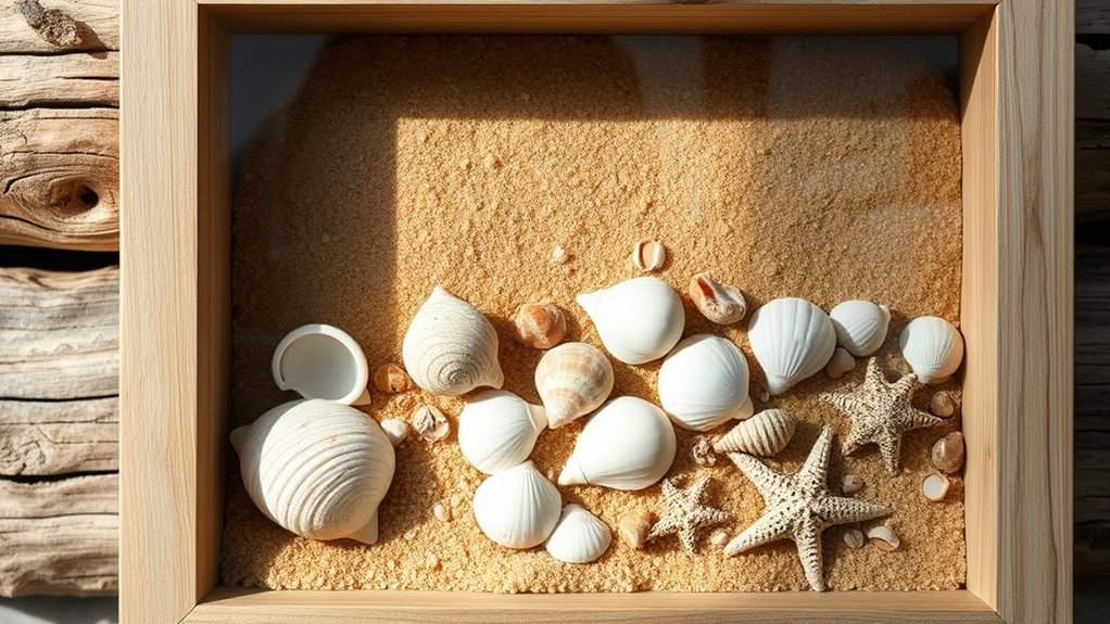 customize beach treasure displays