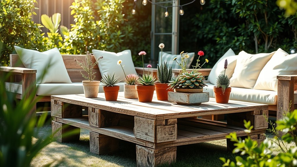 eco friendly pallet furniture design