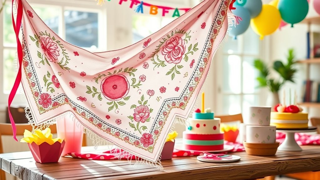 embroidered bandanas theme personalization