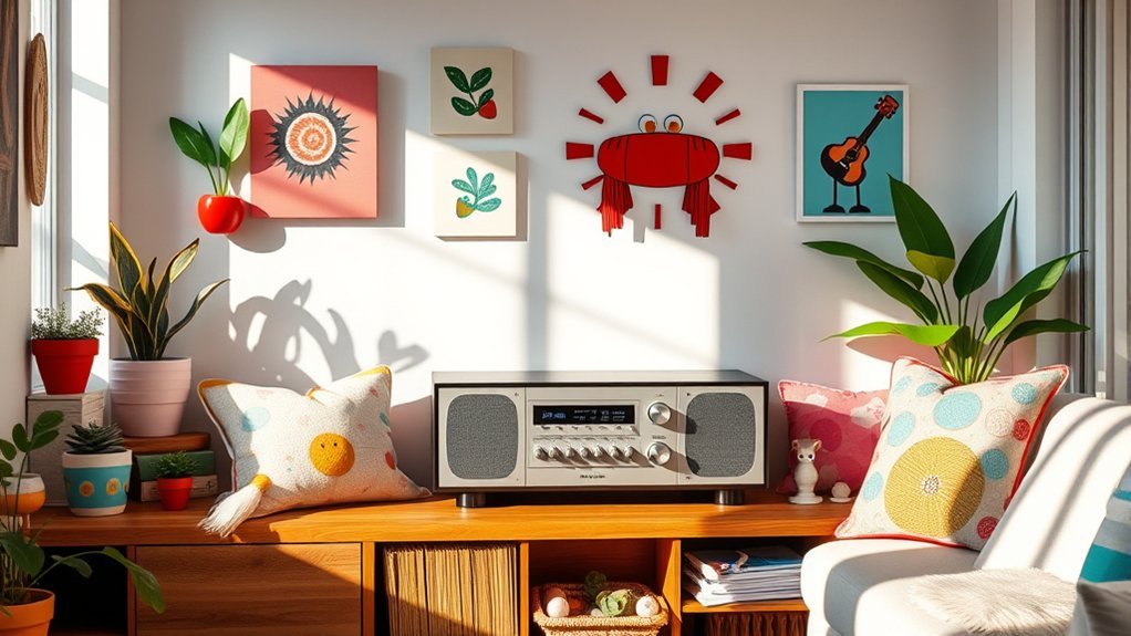 enhance home atmosphere with stereo