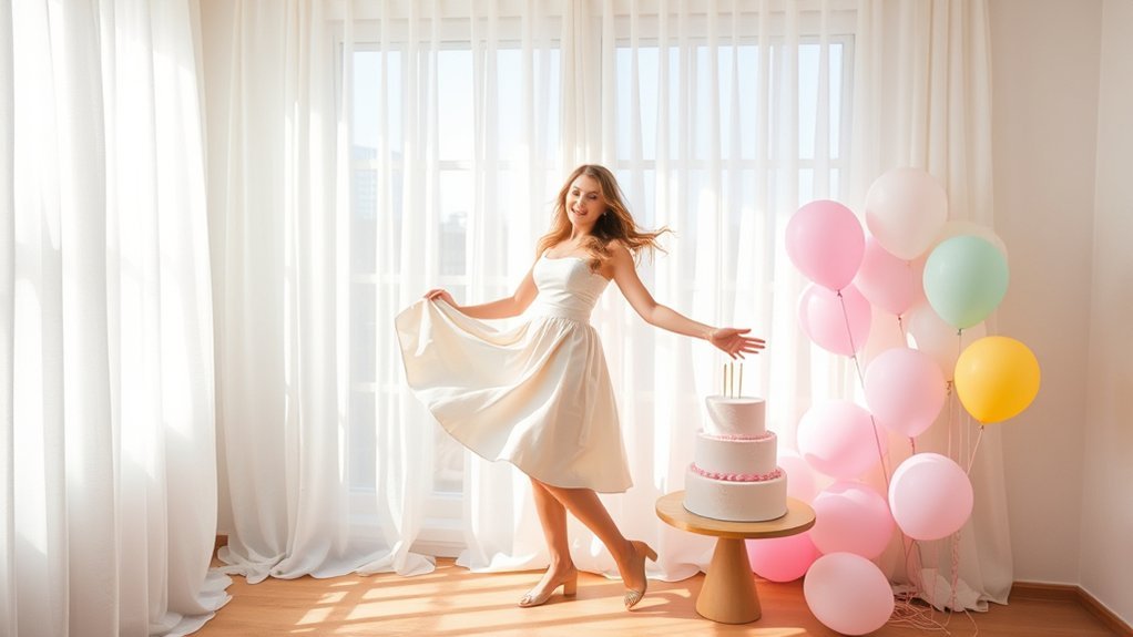 experiment with playful poses