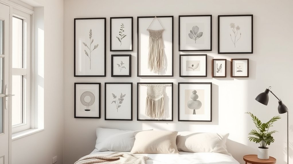 gallery wall grid tips