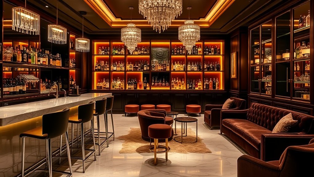 home bars for socializing