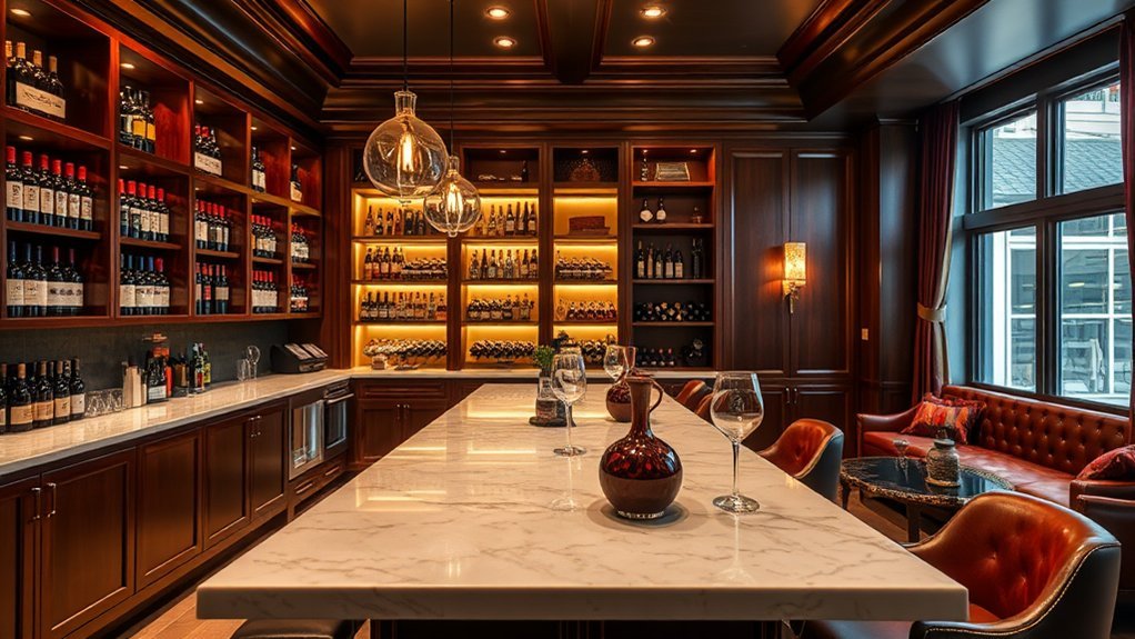 home wine tasting bar
