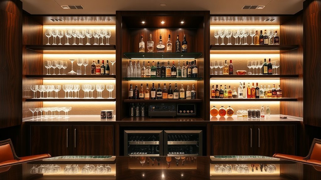 innovative hidden drop down bars