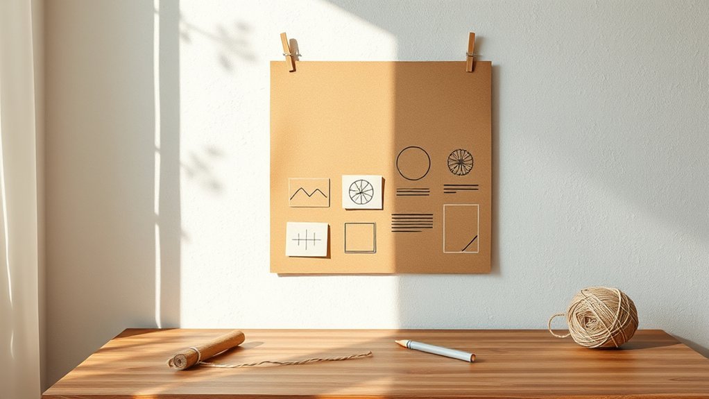 kraft paper frame planning