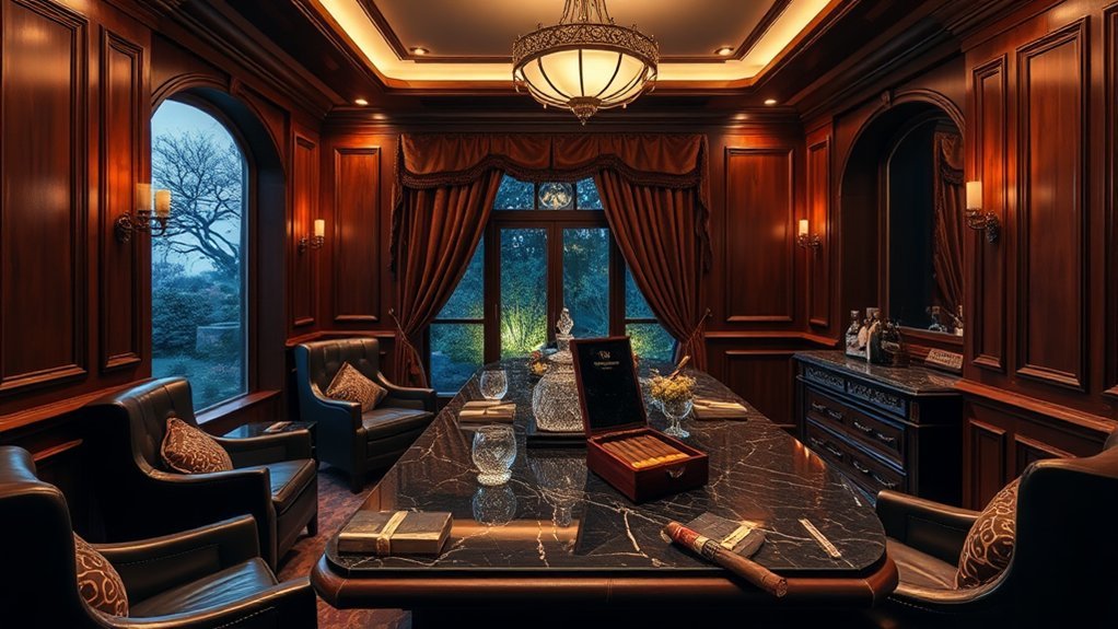 luxury cigar bar haven