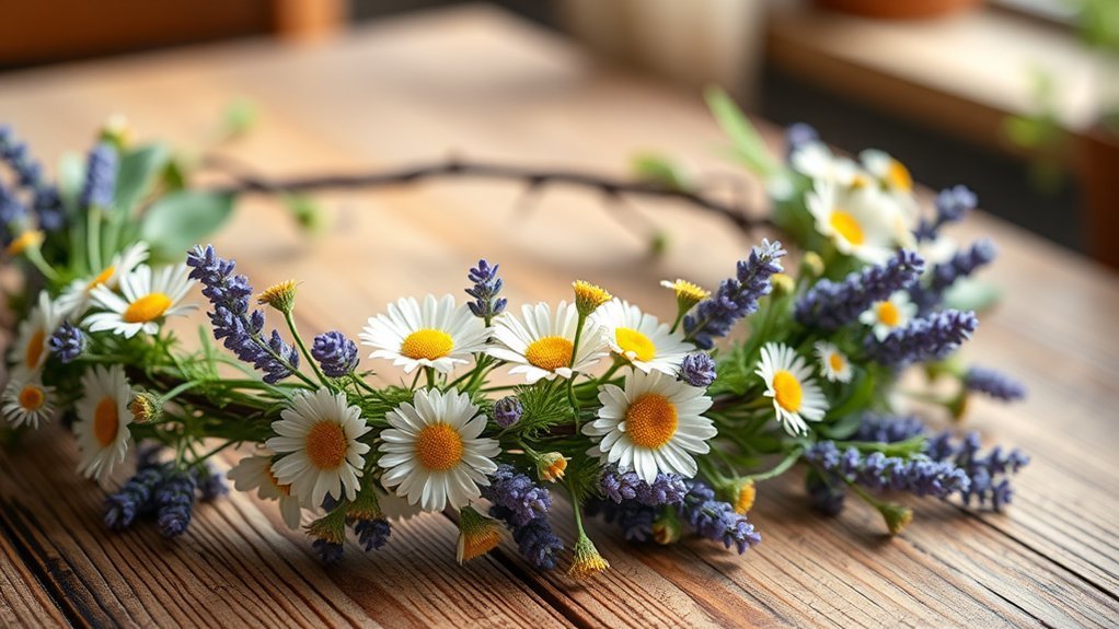 make diy flower crown