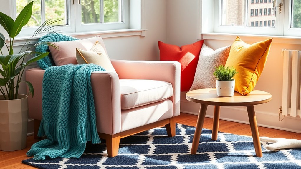 mixing patterns creates interest