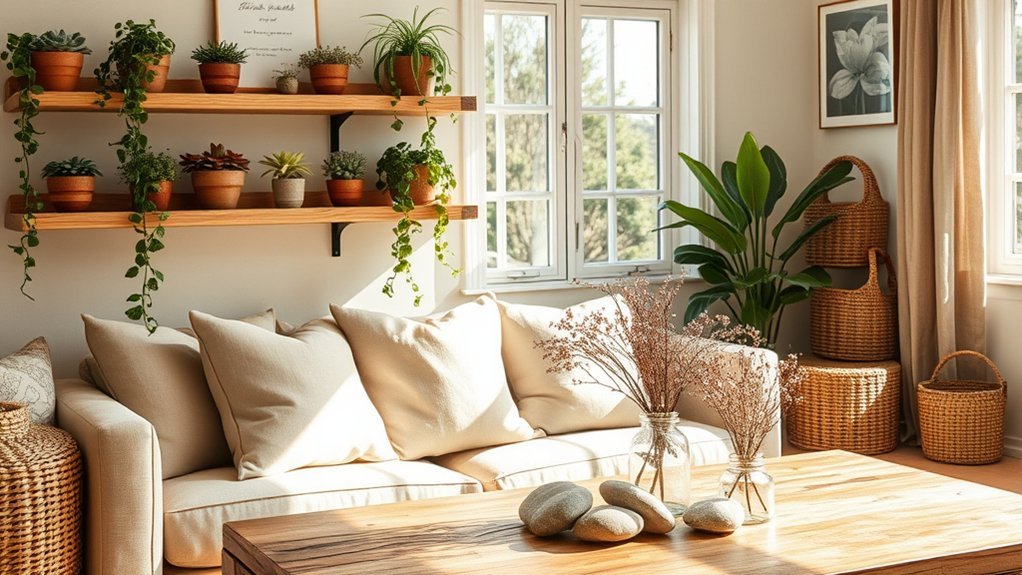 natural elements for tranquility