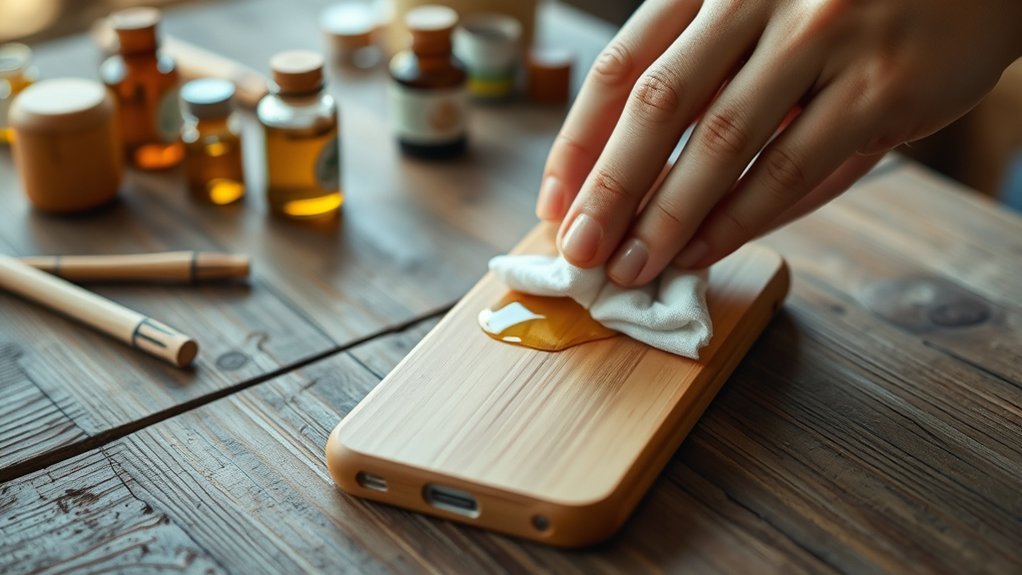 natural materials require care