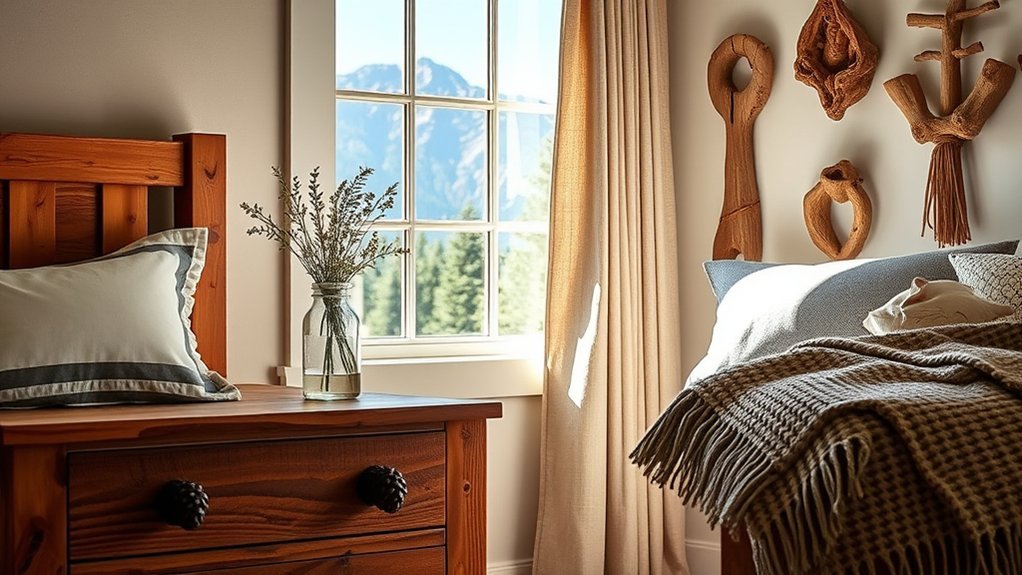 natural mountain inspired decor