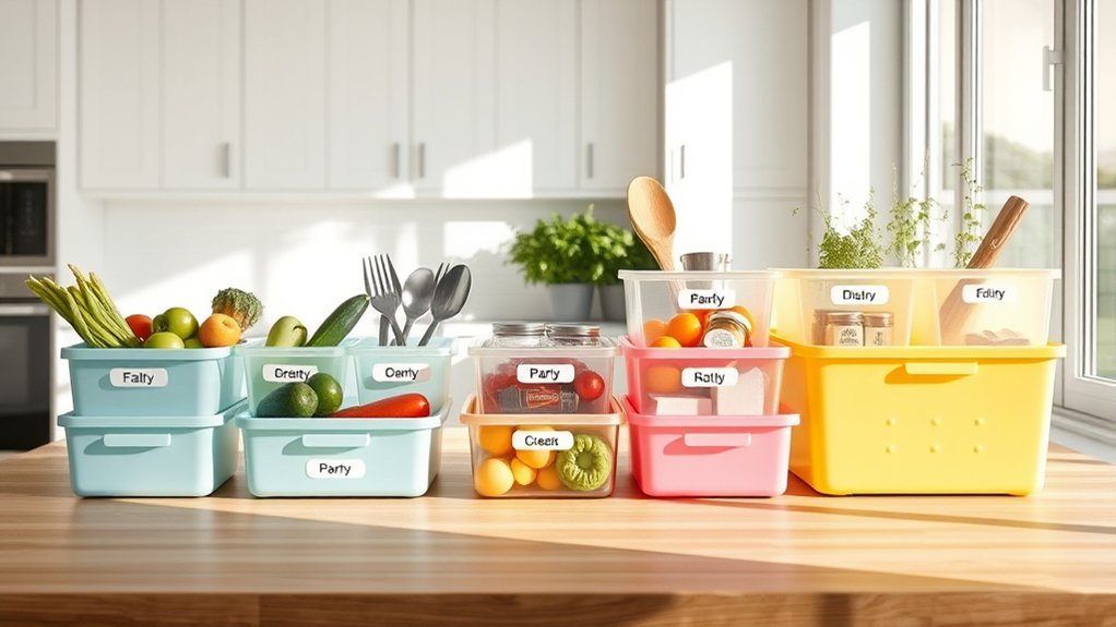 organize kitchen waste effectively