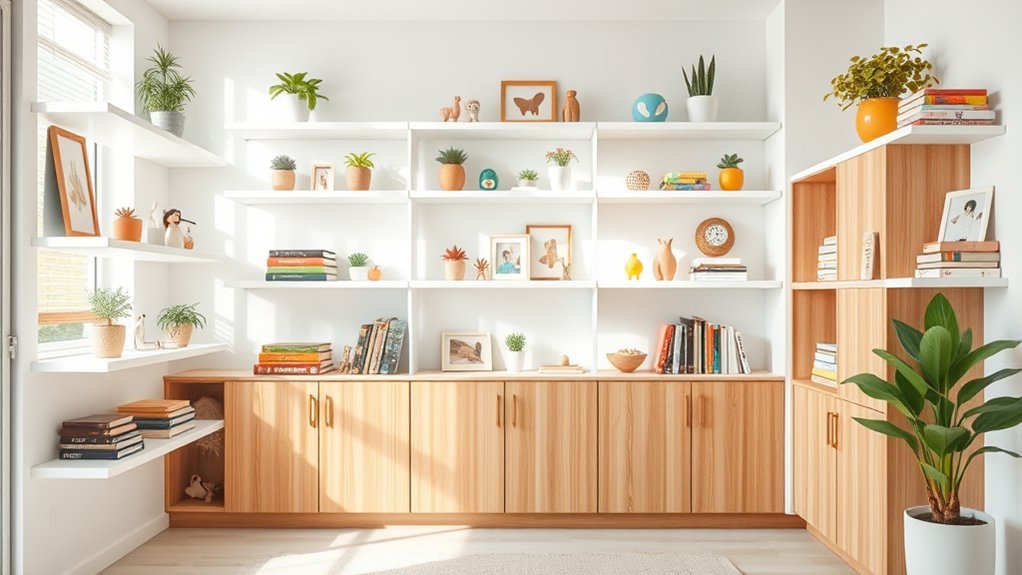 organized and stylish storage