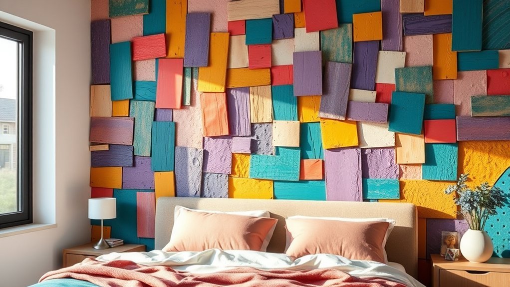 random color wall art