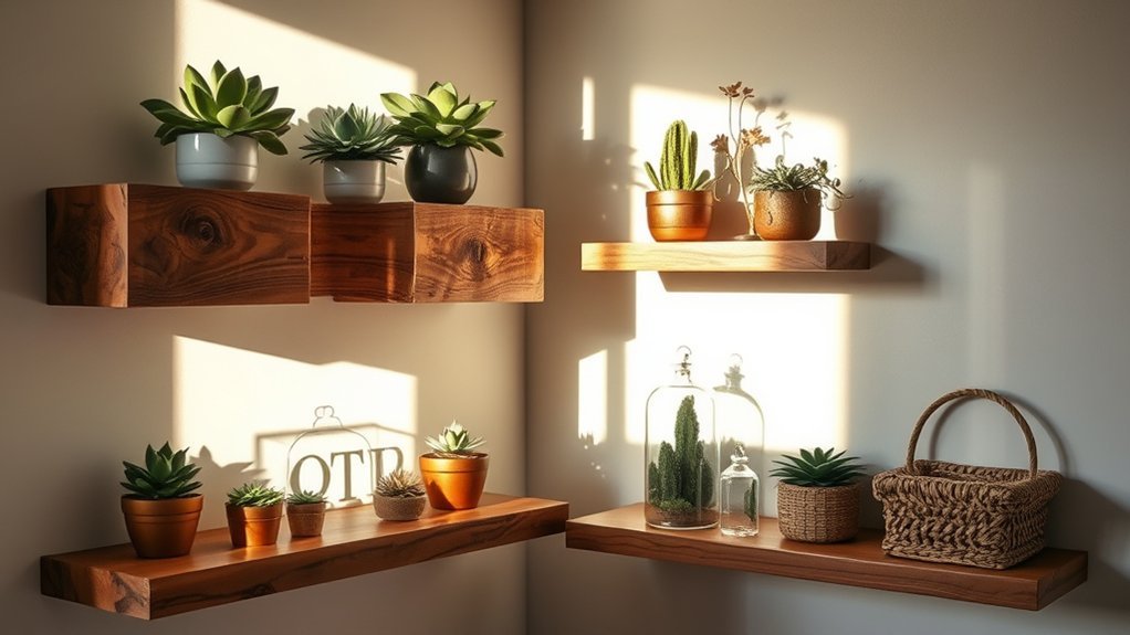 reclaimed wood shelves installation tips