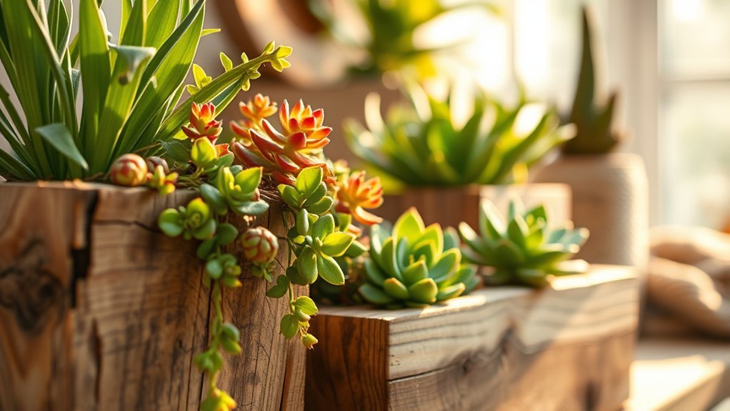 recycled wood planter ideas