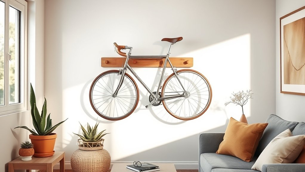 repurposed bike display ideas